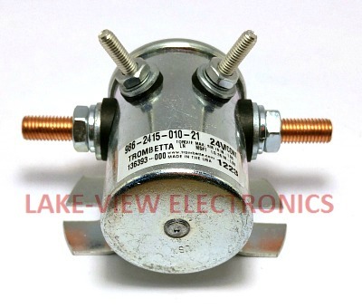 TROMBETTA 986-2415-010-21 CONTACTOR 24V DC METAL