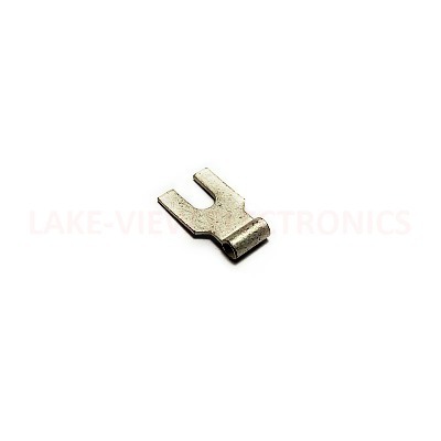 MOLEX 19042-0001 TERMINAL ELONGATED SPADE 22-16 AWG #6 STUD KRIMPTITE