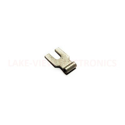 TERMINAL ELONGATED SPADE 22-16 AWG #6 STUD KRIMPTITE