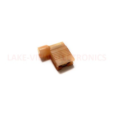 MOLEX 19007-0004 TERMINAL QDC FLAG FEMALE FULLY INSULATED 22-18 AWG .250X.032 INSULKRIMP Tape and Reel