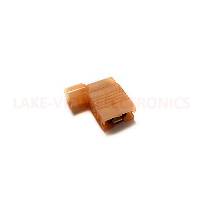 MOLEX 19007-0009 TERMINAL QDC FLAG FEMALE FULLY INSULATED 22-18 AWG .187X.020 INSULKRIMP