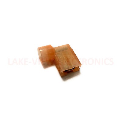 MOLEX 19007-0011 TERMINAL QDC FLAG FEMALE FULLY INSULATED 22-18 AWG .187X.020 INSULKRIMP