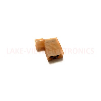 MOLEX 19007-0015 TERMINAL QDC FLAG FEMALE FULLY INSULATED 22-18 AWG .187X.032 INSULKRIMP
