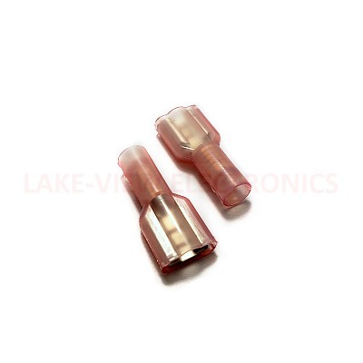 MOLEX 19005-0001 TERMINAL QDC FEMALE 22-18 AWG .250X.032 FULLY INSULATED INSULKRIMP