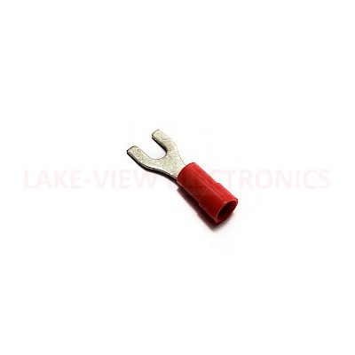 TERMINAL SPADE TONGUE 22-18 AWG #6 STUD INSULKRIMP