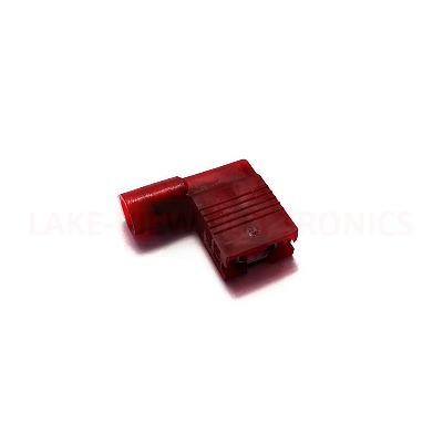 MOLEX 19006-0005 TERMINAL QDC FEMALE FULLY INSULATED FLAG 22-18 AWG .187X.020 AVIKRIMP