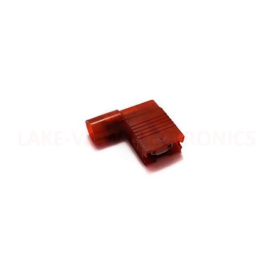 MOLEX 19006-0008 TERMINAL QDC FEMALE FULLY INSULATED FLAG 22-18 AWG .187X.032 AVIKRIMP