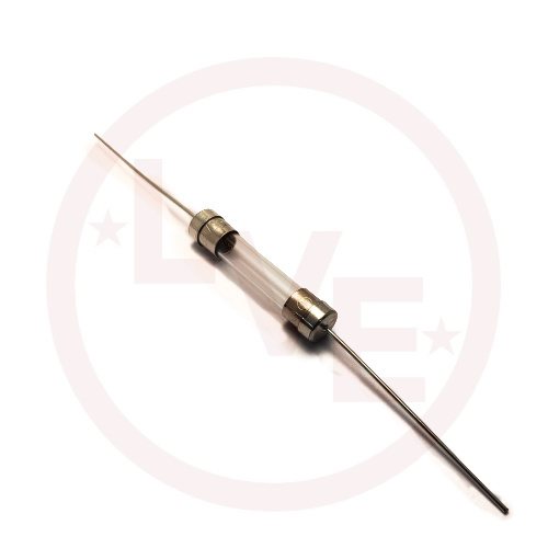 BUSSMANN BK/AGC-V-1/2 FUSE .5A 250VAC FAST ACTING AXIAL LEADS GLASS 6.4X32MM BULK