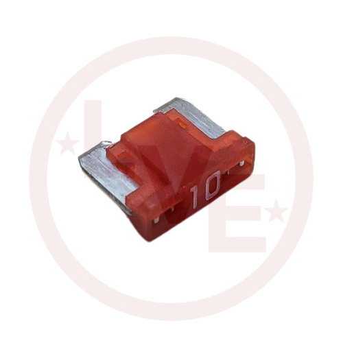 OPTIFUSE ANS-10A FUSE 10A 32VDC FAST ACTING RED MINI LOW PROFILE AUTOMOTIVE BLADE