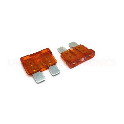 FUSE 40A 32VDC ORANGE AUTOMOTIVE BLADE