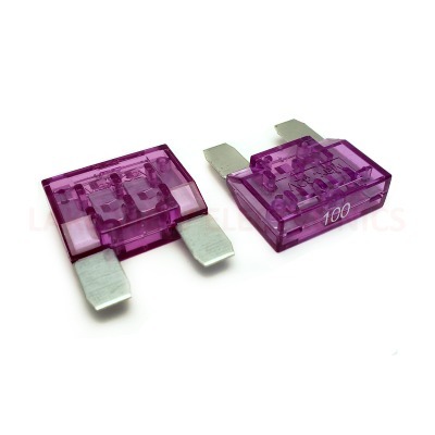 FUSE 100A 32VDC BLADE VIOLET MAXI