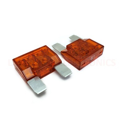 OPTIFUSE APX-40A FUSE 40A 32VDC BLADE ORANGE MAXI