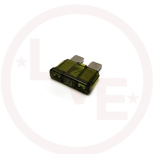 BUSSMANN BK/ATC-30 FUSE 30A 32VDC FAST ACTING GREEN AUTOMOTIVE BLADE