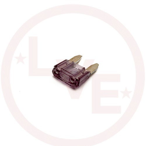 BUSSMANN ATM-3 FUSE 3A 32VDC FAST ACTING VIOLET MINI AUTOMOTIVE BLADE
