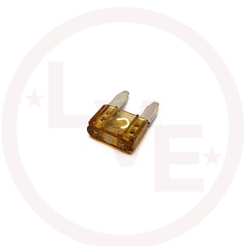 BUSSMANN ATM-5 FUSE 5A 32VDC FAST ACTING TAN MINI AUTOMOTIVE BLADE