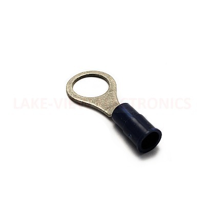 TERMINAL RING 16-14 AWG 3/8" STUD LONG BARREL INSULKRIMP