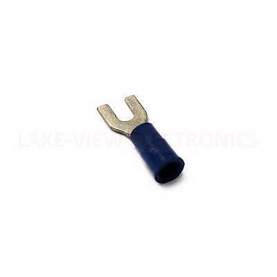 TERMINAL SPADE 16-14 AWG #6 STUD INSULKRIMP