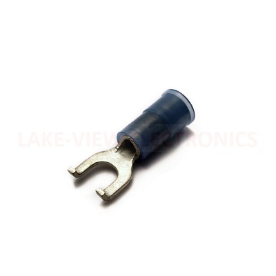 TERMINAL FLANGED SPADE 16-14 AWG #8 STUD AVIKRIMP