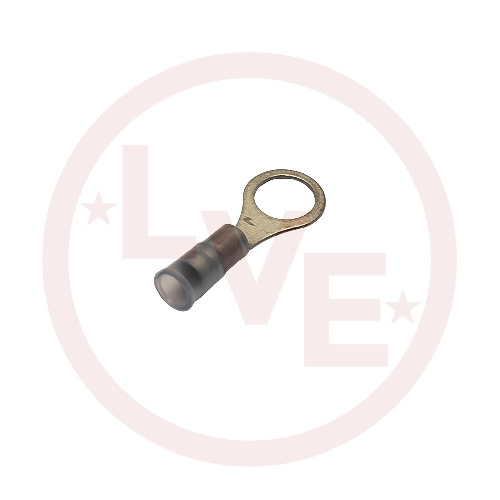 MOLEX 19057-0056 TERMINAL RING 16-14 AWG #8 STUD AVIKRIMP