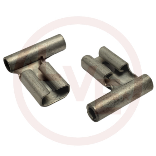 T&B B14-250A TERMINAL QDC FLAG FEMALE DISCONNECT 16-14 AWG .250X.032 NON-INSULATED