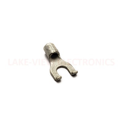 MOLEX 19124-0035 TERMINAL FLANGED SPADE 16-14 AWG #6 STUD VERSAKRIMP
