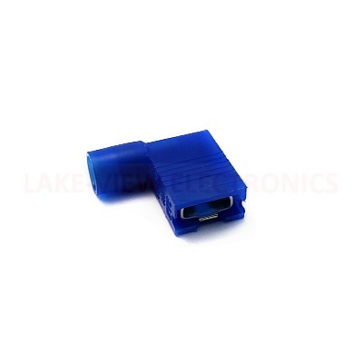 MOLEX 19006-0011 TERMINAL QDC FLAG FEMALE FULLY INSULATED 16-14 AWG .250X.032 AVIKRIMP