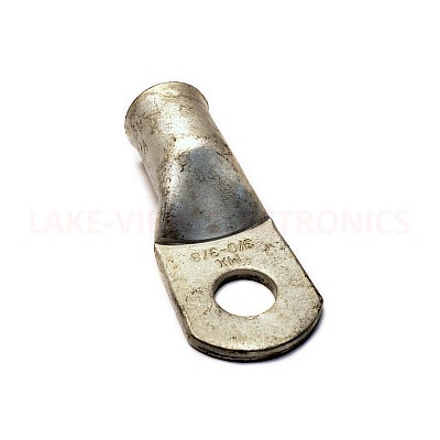 TERMINAL RING HEAVY DUTY 3/0 AWG 3/8" STUD TIN PLATED BATTERY LUG