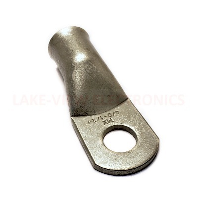 MOLEX 19221-0372 TERMINAL RING HEAVY DUTY 4/0 AWG 1/2" STUD TIN PLATED BATTERY LUG