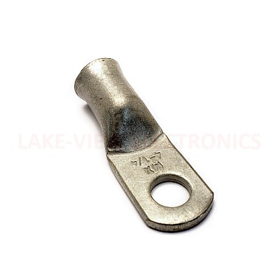 TERMINAL RING HEAVY DUTY 4 AWG 1/4" STUD TIN PLATED BATTERY LUG