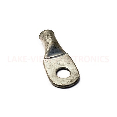 MOLEX 19221-0227 TERMINAL RING HEAVY DUTY 6 AWG 1/4" STUD TIN PLATED BATTERY LUG