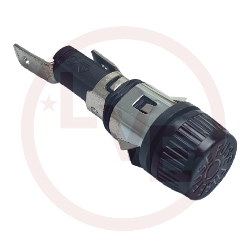 BUSSMANN BK/HTB-86M FUSE HOLDER 16A 250V PANEL MOUNT 5X20