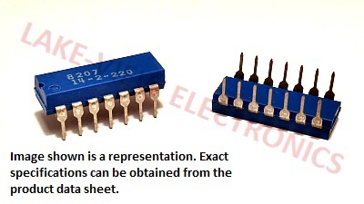 RESISTOR NETWORK 470 OHM 14P13R 2% DIP