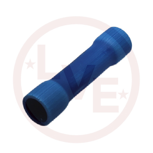 PANDUIT BSV14X-C TERMINAL BUTT SPLICE 16-14 AWG INSULATED BLUE PVC