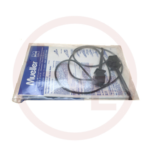 MUELLER BU-1111-A-24-0 TEST LEAD MINI HOOK TO MINI HOOK 24" BLACK