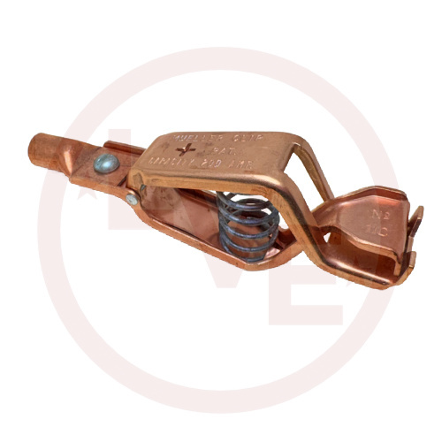MUELLER BU-11C CLIP HEAVY DUTY 200A SOLID COPPER NON-INSULATED