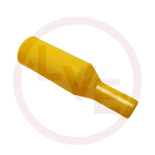 MUELLER BU-62-4 TEST CLIP LEAD/PROBE INSULATOR YELLOW FOR BU-60,61 SERIES