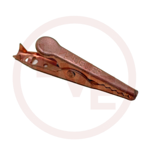 MUELLER BU-70C CLIP ALLIGATOR 10A COPPER NON-INSULATED