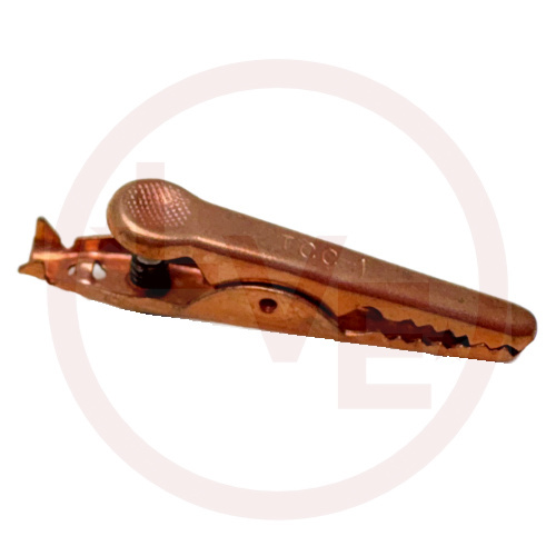 MUELLER BU-70CS CLIP ALLIGATOR 10A COPPER W/SCREW NON-INSULATED