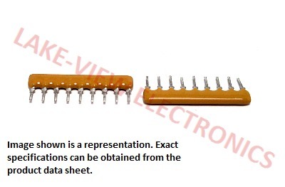 BOURNS 4609X-101-103 RESISTOR NETWORK 10K OHM 9P8R 2% SIP