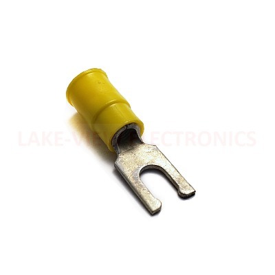 MOLEX 19099-0038 TERMINAL SNAP SPADE 12-10 AWG #8 STUD INSULKRIMP