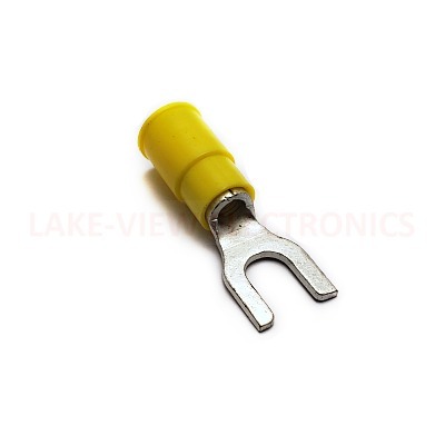 MOLEX 19144-0042 TERMINAL SPADE 12-10 AWG #10 STUD INSULKRIMP