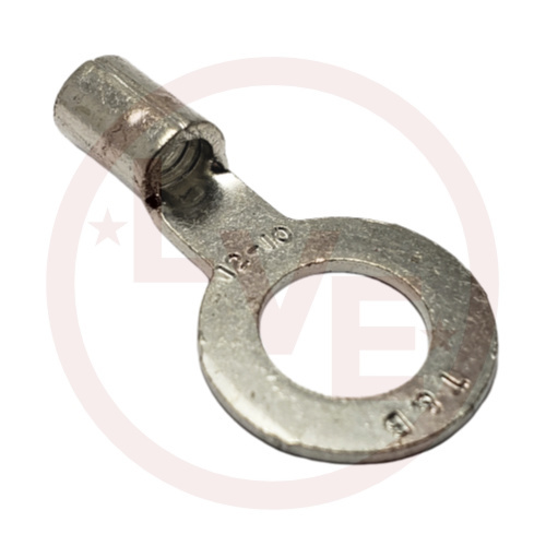 ABB C72 TERMINAL RING 12-10 AWG 5/16" STUD NON-INSULATED TIN PLATED