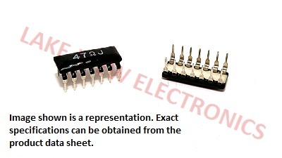 CAPAR CRND-14/7-47J RESISTOR NETWORK 47 OHM 14P7R 5% DIP