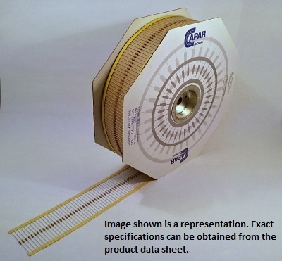 CAPAR CCF25 6.2M TR 6.2MEG OHM 1/4W 5% CF RESISTOR TR