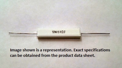 CINETECH SQP10W-502JB 5K OHM 10W 5% AX CEMENT RESISTOR BULK