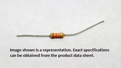 33K OHM 1/4W 5% CF RESISTOR CUT LEADS BULK