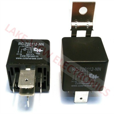 COLE HERSEE RC-700112-NN RELAY 12VDC 70A SPDT W/BRACKET AUTOMOTIVE RELAY