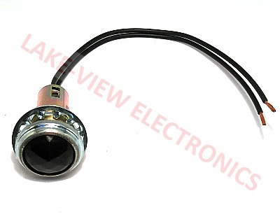 COLE HERSEE PL-86-RC INDICATOR PILOT LIGHT 12V RED INCAND 7/8" MNT STEM