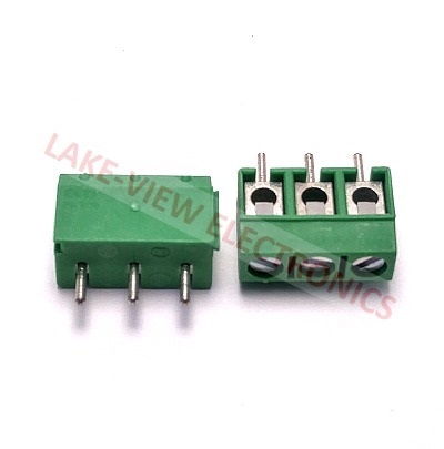 TERMINAL BLOCK 3POS 5.08P VERTICAL PCB GREEN