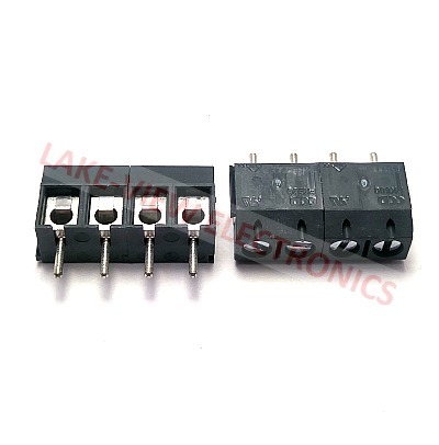 CONTA CLIP 10156.4 TERMINAL BLOCK 4POS 5.08P VERTICAL PCB DARK GREY